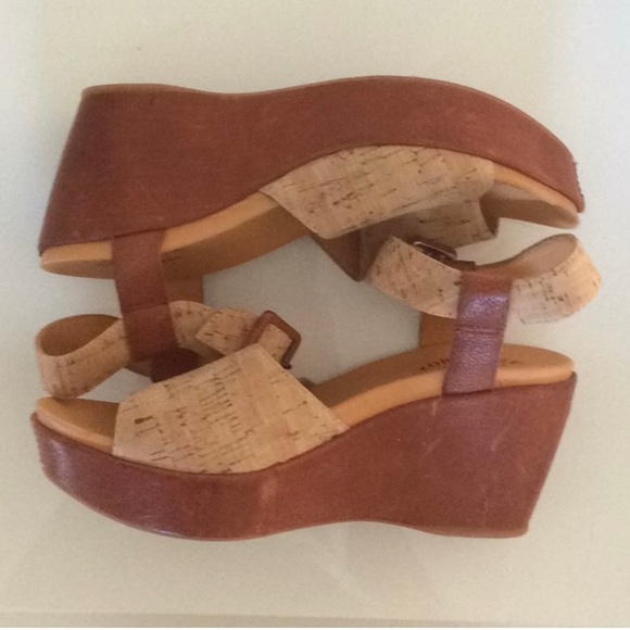 Kork-Ease leather wedge size 10 - Picture 2 of 4